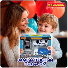 Набор игровой «Автозаправочная станция. Полиция» - Фото 13