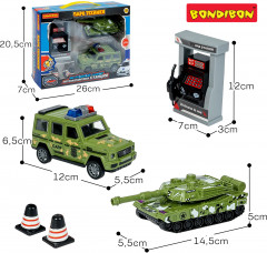 Набор игровой «Автозаправочная станция. Военная техника» - Фото 9