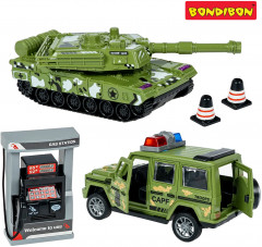 Набор игровой «Автозаправочная станция. Военная техника» - Фото 10