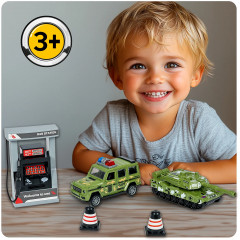 Набор игровой «Автозаправочная станция. Военная техника» - Фото 11