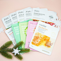 Набор новогодний из масок и масла для ухода за кутикулой - Фото 3