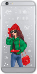 Наклейка для телефона «Hello winter» - Фото 1