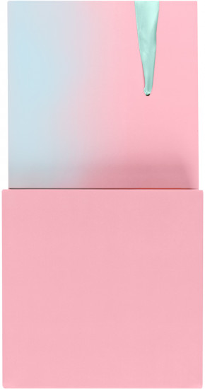 Коробка складная подарочная «Mint-Pink gradient»