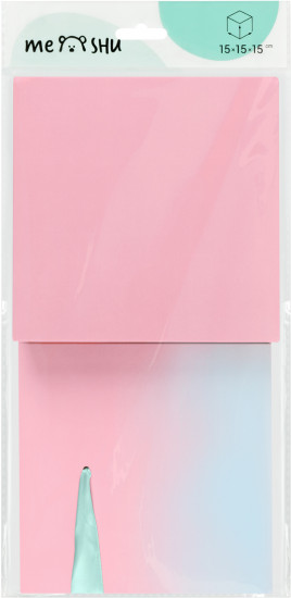 Коробка складная подарочная «Mint-Pink gradient»