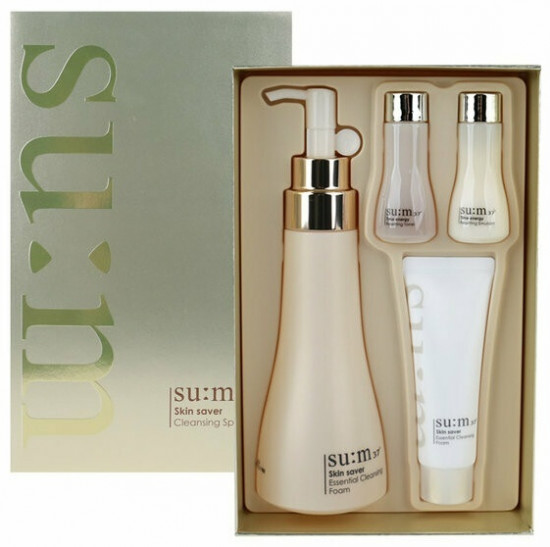 Набор косметических средств «Skin saver cleansing foam special set»