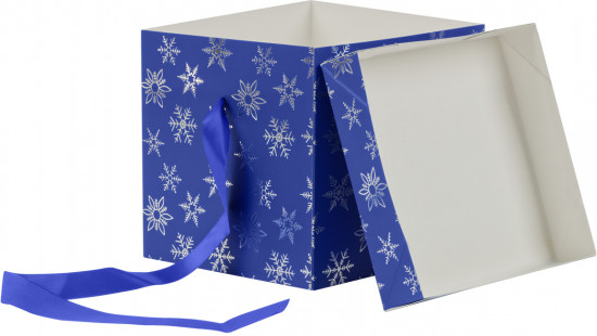 Коробка складная подарочная «Snowflakes»