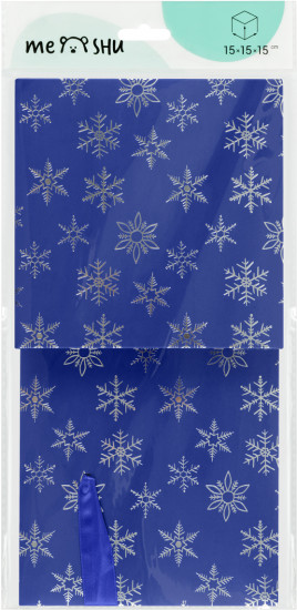 Коробка складная подарочная «Snowflakes»
