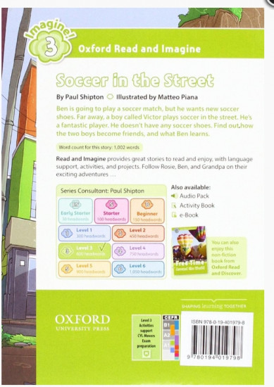 Oxford Read and Imagine 3. Soccer in the Street