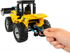 Модель сборная «Гидравлическая машина. Трактор-погрузчик» - Фото 4