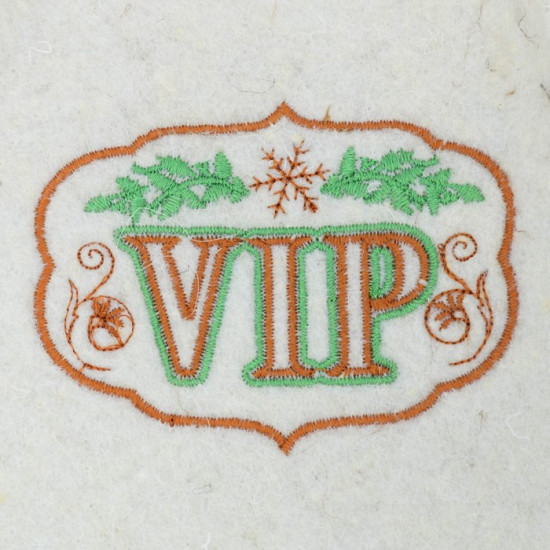 Шапка банная новогодняя «VIP»