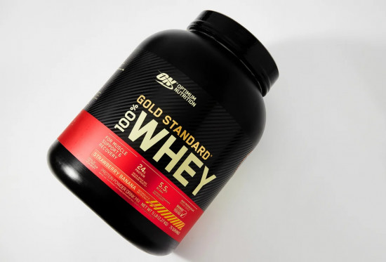 Протеин сывороточный 100% Whey «Клубника-банан. Strawberry Banana»