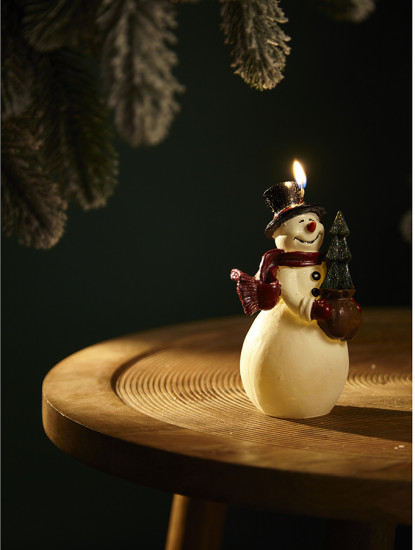Свеча декоративная «Festive snowman»