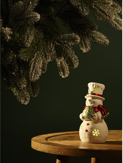 Декор новогодний с подсветкой «Classy Snowman»
