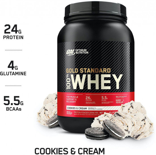 Протеин сывороточный 100% Whey «Печенье со сливками. Cookies & Cream»
