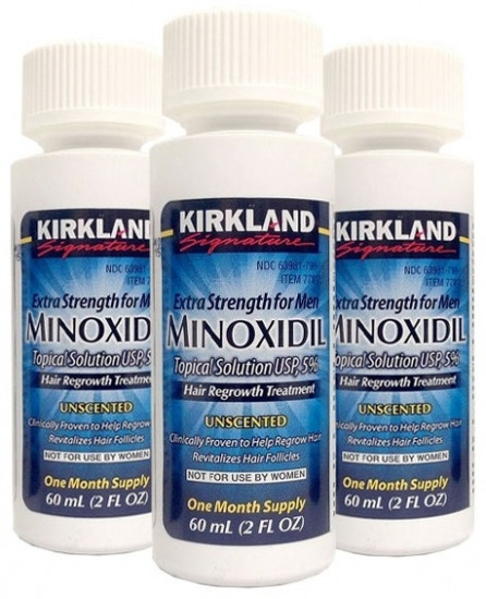 Набор сывороток-лосьонов для роста волос и бороды «Minoxidil 5%»