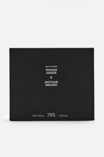Набор парфюмированной воды «Tender Amber + Antique Brown»
