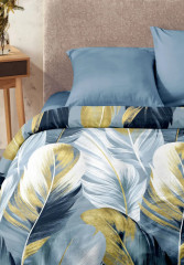 Комплект постельного белья «Golden feathers» - Фото 6