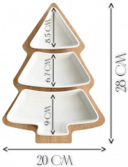 Менажница на подставке «Ёлка» - Фото 2