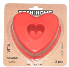 Набор форм для печенья «Сердца» - Фото 1