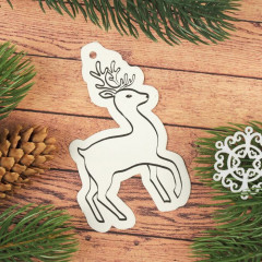 Украшение ёлочное под раскраску «Атрибуты праздника» - Фото 3