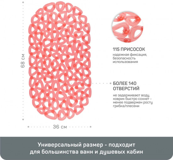 Коврик противоскользящий «Тенерифе»