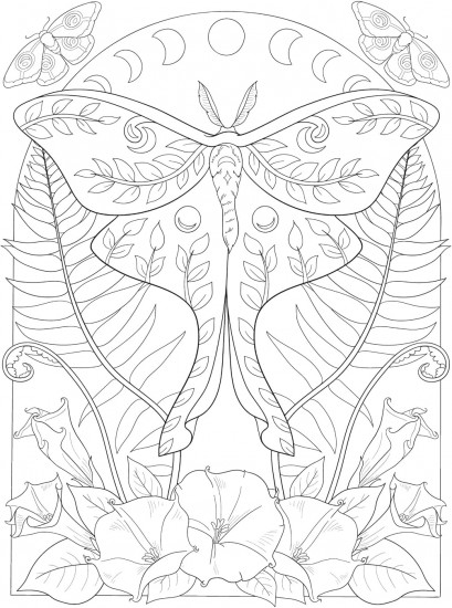 Creative Haven Witchcraft Coloring Book: Spellbinding Designs