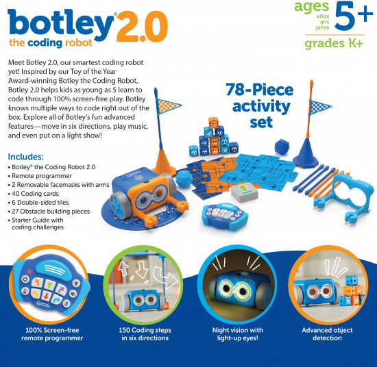 Набор для изучения программирования «Робот Botley 2.0»