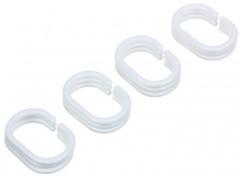 Набор колец для штор в ванную комнату - Фото 2