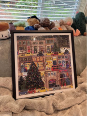 Новогодний пазл для всей семьи «Зимние огни» - Фото 9