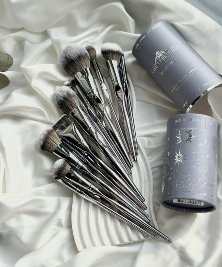 Набор кистей для макияжа «Siver Brush Set»