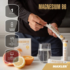 Магний В6 «Magnesium B6 Effervescent» - Фото 3