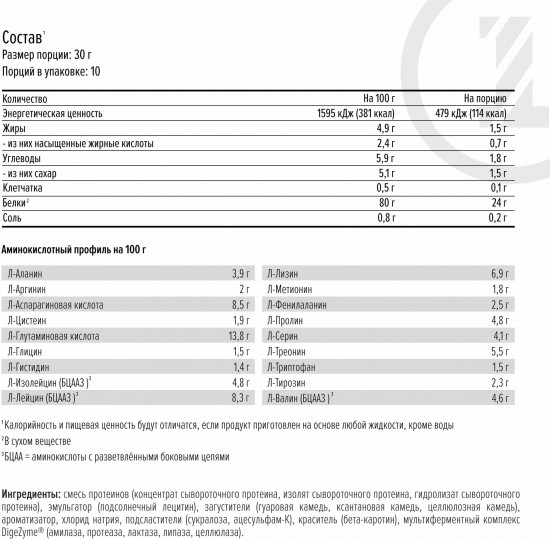Протеин со вкусом манго «Ultra Whey»