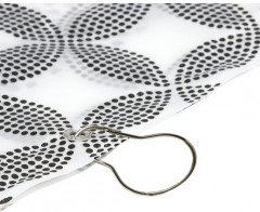 Набор колец для штор в ванную комнату «Ринго» - Фото 2