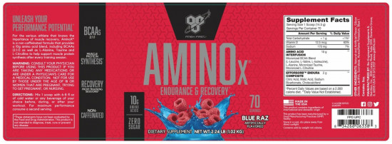 Аминокислота AminoX «Голубика»