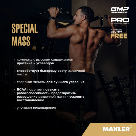 Гейнер со вкусом ванили «Special Mass Gainer»