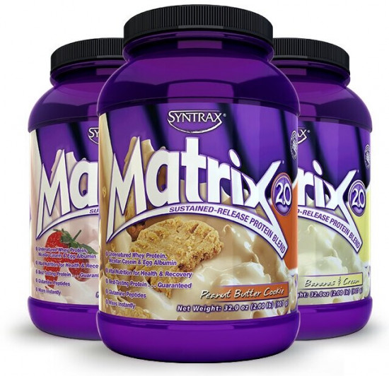Протеин со вкусом клубничного крема «Matrix 2.0. Strawberry Cream»