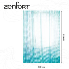 Штора для ванной «Симфония 3D» - Фото 3