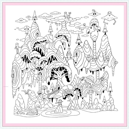 The Lost Forest: A Coloring Book