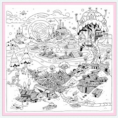 The Lost Forest: A Coloring Book - Фото 4