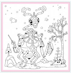 The Lost Forest: A Coloring Book - Фото 6