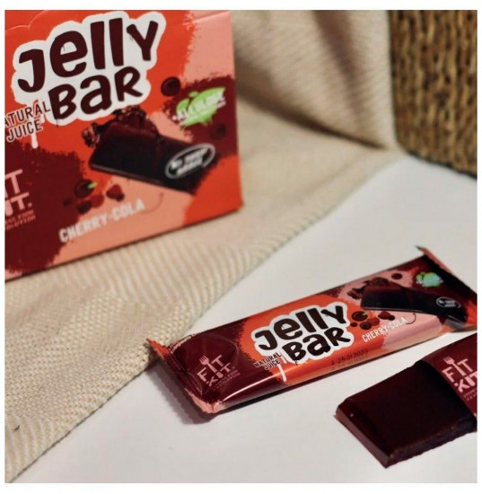 Батончик со вкусом вишеневой колы «Jelly Bar»