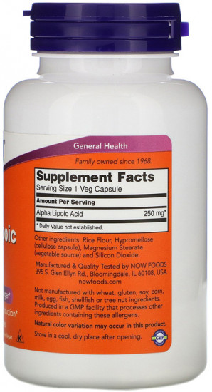 Бад «Alpha Lipoic Acid»