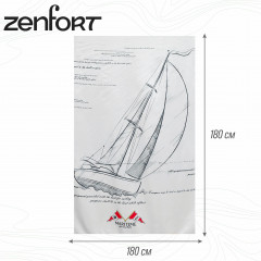 Штора для ванной «Парус» - Фото 3