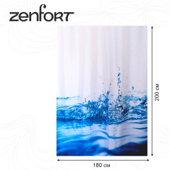 Штора для ванной «Капля» - Фото 3