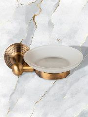 Мыльница с держателем «Бронза» - Фото 2