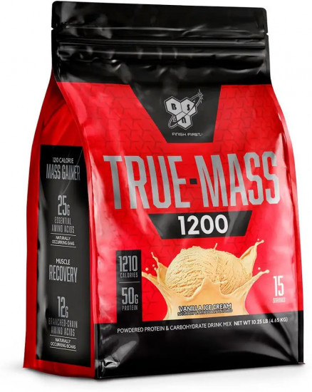 Гейнер True-Mass 1200 «Ванильное мороженое»