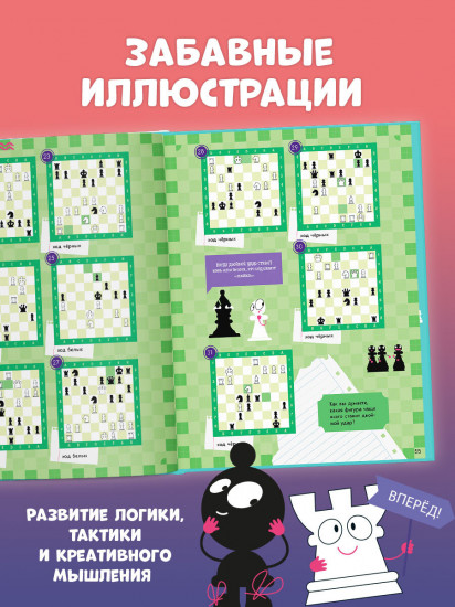 Учимся играть в шахматы. Задачник