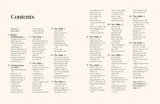 Where We Ate: A Field Guide to Canada's Restaurants, Past and Present