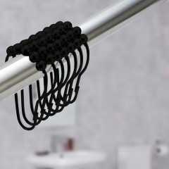 Набор колец для штор в ванную - Фото 4