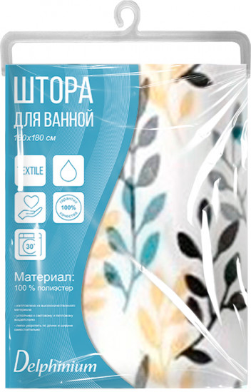 Штора для ванной «Шелест»